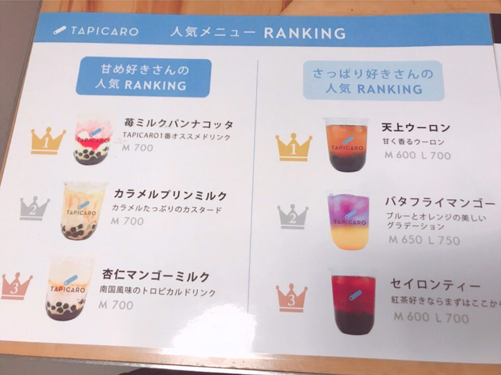 tapicaro-ranking