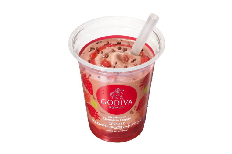 ゴディバストロベリーチョコレートフラッペ