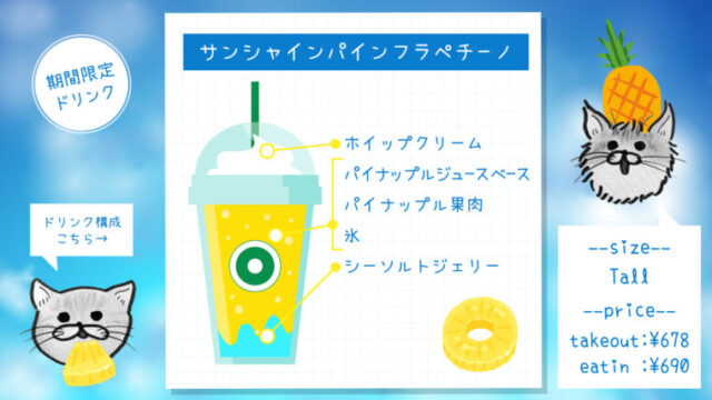 サンシャインパインフラペチーノ