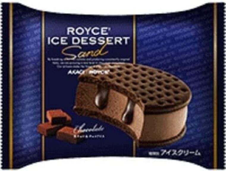 【赤城乳業】ロイズ アイスデザートサンドチョコレート