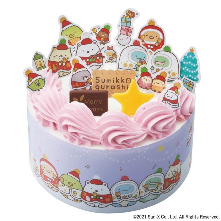 すみっコぐらし かざって楽しいクリスマスケーキ