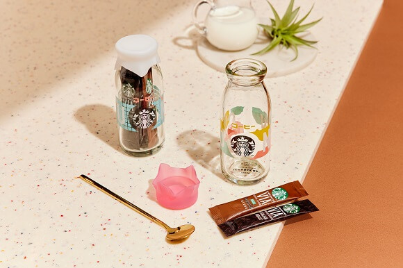 スタバ 牛乳瓶