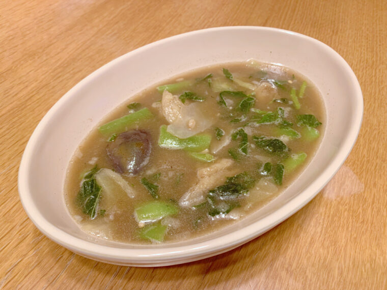 GREEN SPOON スープ　magokoro｜大ぶり茄子と鰹昆布だしのけんちん汁