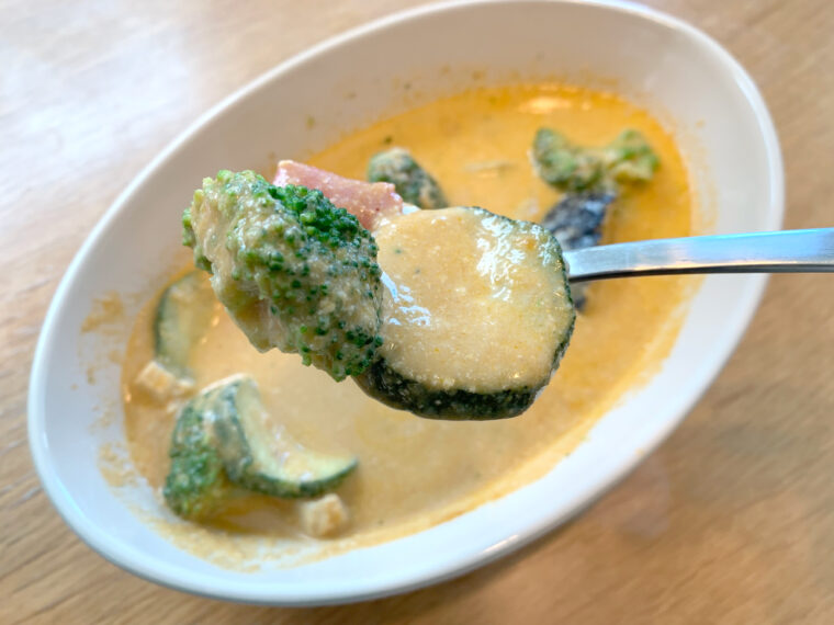 GREEN SPOON スープ　King’s Brunch｜温野菜たっぷり濃厚トマトのビスクポタージュ