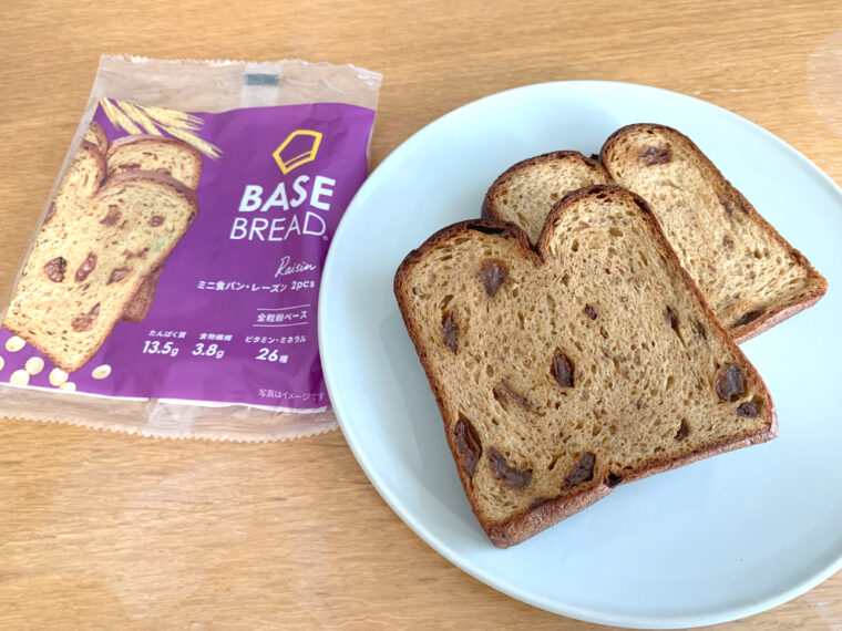 BASE BREAD ミニ食パン・レーズン